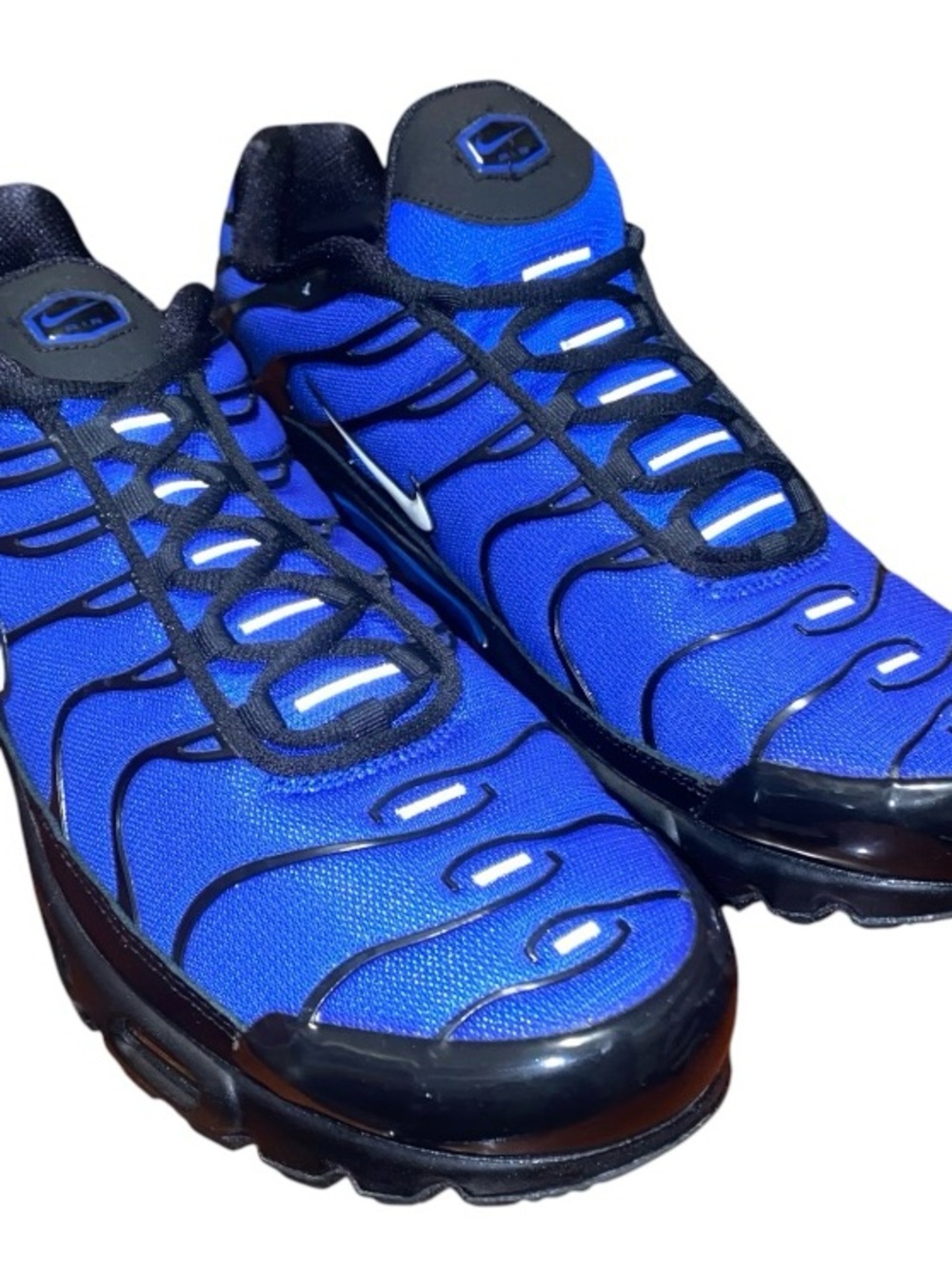 Nike Air Max Plus TN Hyper Blue Black Mens Athletic Shoes Size 12 FQ7331-001 - Picture 2 of 9